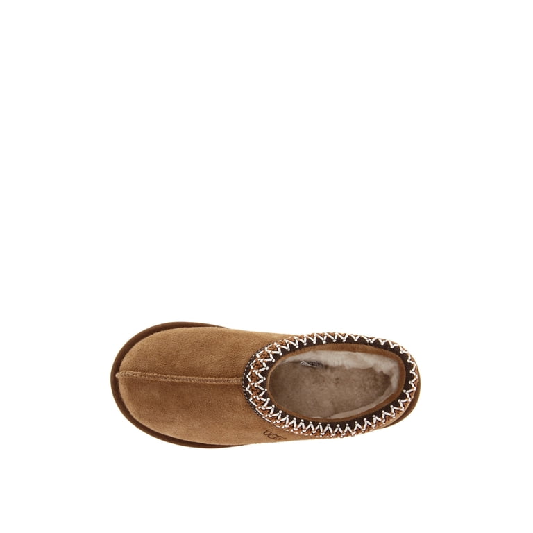 UGG Womens Tasman Clog, Chestnut Suede Slippers, Sheepskin  display picture 3
