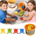 thumbnail image 1 of ERK Jumping Frog 12PCS Flip Frog Game With Jumping Frogs Colorful Funny For Boys Girls, 1 of 6