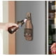 thumbnail image 2 of Abrebotellas montado en la pared de madera vintage con captador de tapas para amantes de la cerveza Abrebotellas de cerveza, 2 of 5