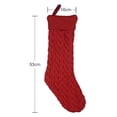 thumbnail image 2 of Large Christmas Stockings-15 Inches Christmas Stockings Double-Sided Cable Knitted Xmas Stockings Personalized for Family Christmas Party Classic Decorations, 2 of 9