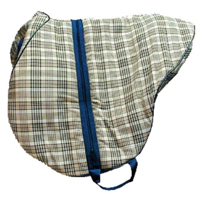 High Spirit Horse Equipment HS1102 Saddle Carrying Bag for English Saddles Horsemans Plaid