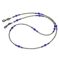 thumbnail image 1 of Bohemia Style Decorative Beaded Sunglasses Eyeglasses Spectacles Chain Holder (Blue), 1 of 4