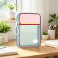 thumbnail image 6 of Learner Subject Classification File Bag, L-Shaped Open Book Tote with Mesh Visible Layout, Nylon Multi-Layer Storage for Middle Classroom Supplies, 1.57" x 9.05" x 12.59", KTFgvq, 6 of 6