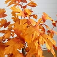 thumbnail image 3 of Nearly Natural 5ft. Pre-Lit Autumn Maple Artificial Fall Tree with 240 Warm White LED Lights, 3 of 8