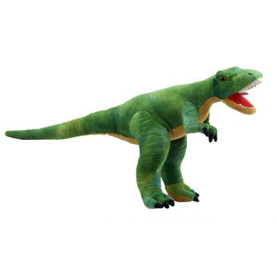 Tyrannosaurus dinosaur plush hand puppet