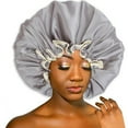 YHAIOGS Deep Conditioning Hat Night Cap Ladies Beauty Salon Sleep ...