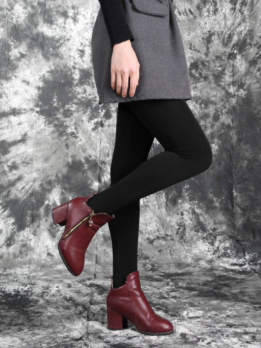 Women Warm Thick Footless Tights Skinny Slim Leggings Stretch Pants Black Walmart Canada