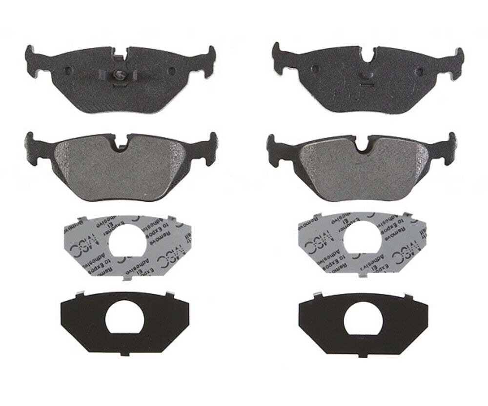 Raybestos PGD396M Professional Grade Semi-Metallic Disc Brake Pad Set Fits select: 1996-1997,2000-2001 BMW Z3