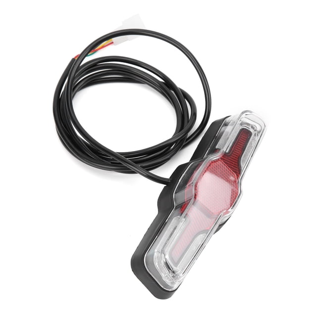 Electric Bicycle Taillight, High Brightness LED Tail Lamp ABS For Scooters For Mopeds