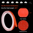 thumbnail image 3 of Uxcell Reflective Tape, High Viscosity Adhesive Tape Outdoor Waterproof Warning Reflective Strip, 1 Set, Red, 3 of 6