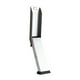 thumbnail image 3 of Tope de puerta abatible para mantener abierto, montado en el suelo, resistente, soporte de puerta para apartamento, cocina, lavadero, viaje, hogar Plata, 3 of 8