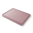 thumbnail image 6 of KitchenAid Classic Plastic Cutting Board with Trench, Non-Slip Edges, Dishwasher Safe, 11x14, Dried Rose, 6 of 6