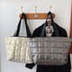 thumbnail image 2 of Bolso De Plumón Para Mujer De Otoño E Invierno, Bolsos De Un Solo Hombro De Color Sólido, Bolso De Celosía Rombal De Gran Capacidad sonducket AP006309-02, 2 of 6