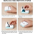 thumbnail image 4 of Multipurpose Printer for Creative Expressions, Portable Thermal Printer with Quick Print Function, Clear Photos for Unforgettable Gifts, 4 of 6