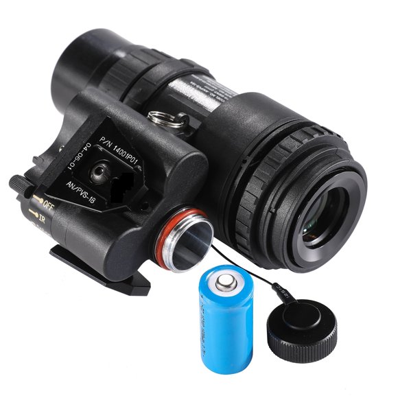 Camera Head Mounted Infrared Outdoor Night Vision Device Monocular Helmet NVG Scope 1X Infrared Digital Camping PVS-18
