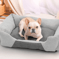 thumbnail image 4 of Magshion Cuddler Pet Bed Medium, Light Gray, 27" * 21" * 7", 4 of 11
