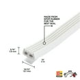 thumbnail image 3 of M-D Building Products 63669 5/16 in. x 19/32 in. x 10 ft. White Premium Rubber Window Seal for Large Gaps, 3 of 7