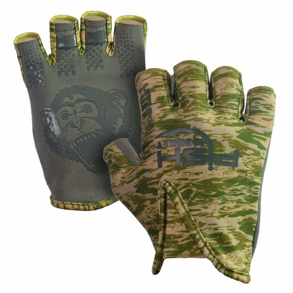 Fish Monkey Stubby Guide Glove, Redfish 2Extra, Large