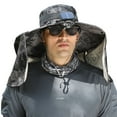 thumbnail image 1 of relayinert Waterproof Cap With Solar Power For Ultimate Sun Protection Breathable Fabric Waterproof Coating Dark Gray 2, 1 of 6