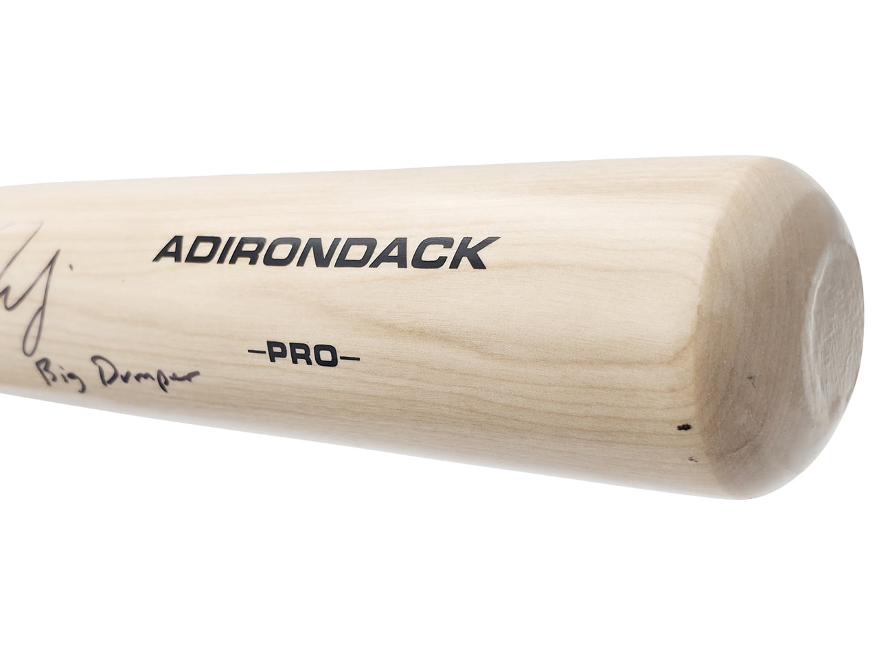 Cal Raleigh Autographed Blonde Rawlings Pro Baseball Bat Seattle Mariners "Big Dumper" Fanatics & MLB Holo 241377