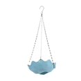thumbnail image 3 of CarpNettore Hanging Bird Bath Water Feeder Birds Feeder Tray for Garden Hummingbird Tree Blue Green, 3 of 9