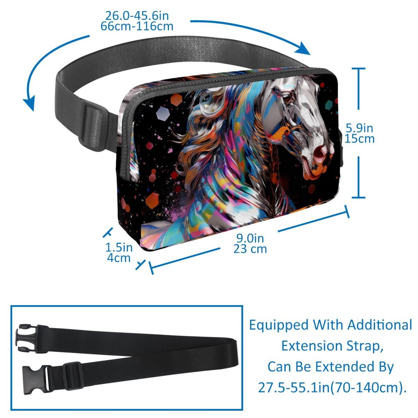 Cartoons Fanny Packs Running Belt Belt Bag Lightweight Adjustable with Extension Strap Unisex