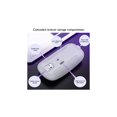 thumbnail image 5 of Ratón inalámbrico recargable, silencioso, 2,4 GHz, 3200 DPI con LED RGB, 5 of 5