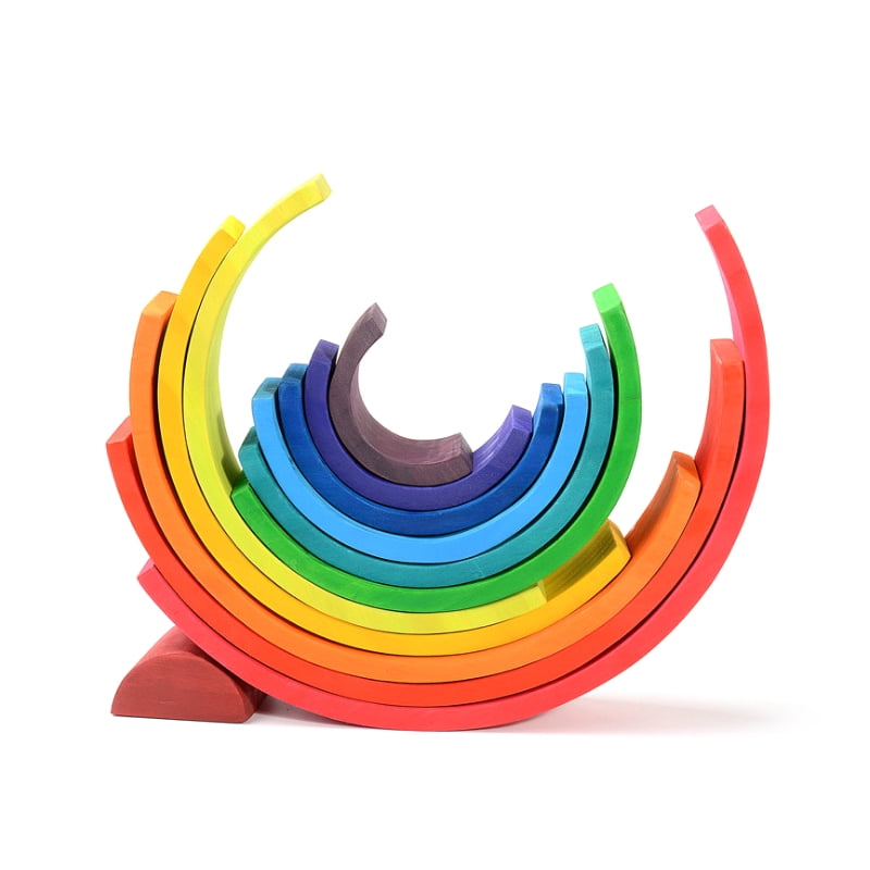 rainbow nesting blocks