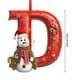 thumbnail image 3 of Adornos navideños, adornos navideños, regalos navideños, 26 letras, decoración para árbol de Navidad, adornos colgantes para árbol de Navidad, adornos navideños personalizados, decoración navideña, de, 3 of 6