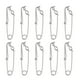 thumbnail image 2 of Señuelo de Línea de Flotador con Broche de Palangre de material acero Inoxidable de Línea Larga de 5/10 Piezas S - 10pcs DYNWAVEMX Clips de línea larga, 2 of 8