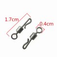 thumbnail image 4 of Conector Anillo en Forma 8 Conector Giratorio Pesca Europeo Giratorio en Forma Q Mate (100 Uds), 4 of 7