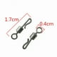 thumbnail image 4 of Cojinete de pesca giratorio en forma de Q accesorios giratorios para carpa 50 Uds., 4 of 5