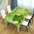 thumbnail image 7 of Coolnut St Patrick's Day Clover Tablecloth, Waterproof Washable Polyester Square Table Cover, Durable Tablecloth for Kitchen Dining Table Party Decor, 54"X 72", 7 of 7