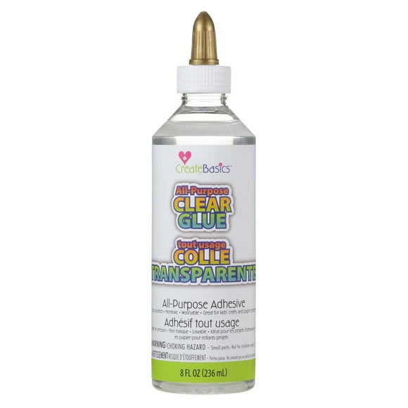 Create Basics Clear Glue, 8 Oz., Clear Glue 8oz