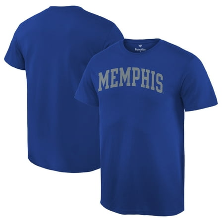 - Memphis Tigers Fanatics Branded Basic Arch T-Shirt - Royal