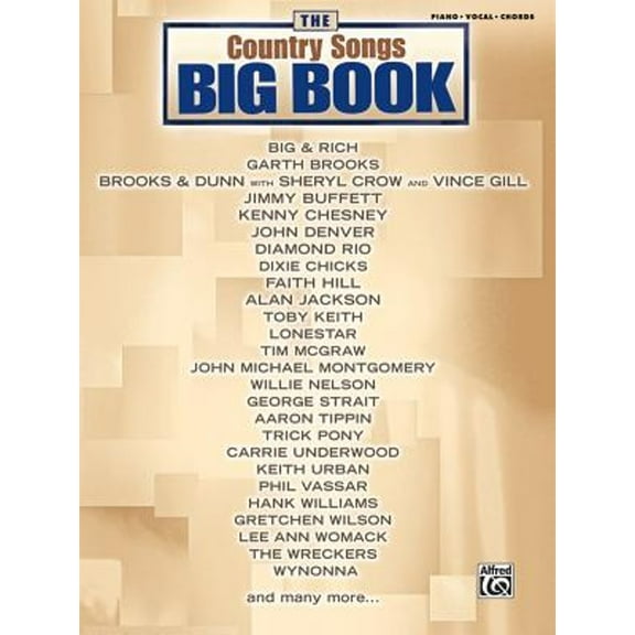 Pre-Owned Big Book: The Country Songs Book (Paperback)