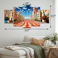 thumbnail image 4 of Designart "City of the Future" Masterpiece Art Living Room Set, 4 of 5