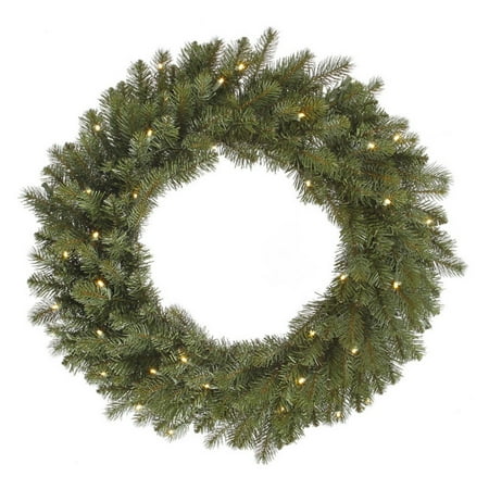 Vickerman 30" Colorado Spruce Wreath with 40 Warm White LED Lights