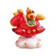 thumbnail image 1 of Estatua de caballo del zodiaco chino, año del caballo, bonita figura giratoria de resina, adorno de Feng Shui de la suerte para decoración de mesa en casa, oficina y tienda., 1 of 8