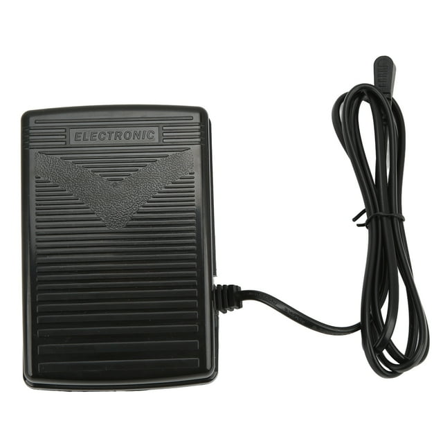 Pedal de control de pie para máquina de coser de plástico para Singer SC220, 6160, 6180, 5400 y XL-400