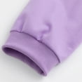 thumbnail image 5 of LIJCC Boys Girls Kids Hoodie Solid Color Sweatshirt Long Sleeve Soft Hooded Sweatshirts Baggy Preppy Pullover Top(Purple,5-6 Years), 5 of 9