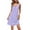 Floral Purple, variant on Nightgowns for Women Bamboo Viscose Night Gown Sleeveless Sleep Shirts Tank Sleep Dress V-neck Sleepwear