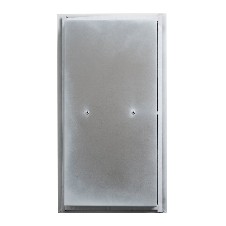 ALFI brand ABTPNC88-W White Matte Stainless Steel Recessed Toilet