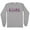Grey, variant on Birth Doula Long Sleeve Shirt Unisex Large White