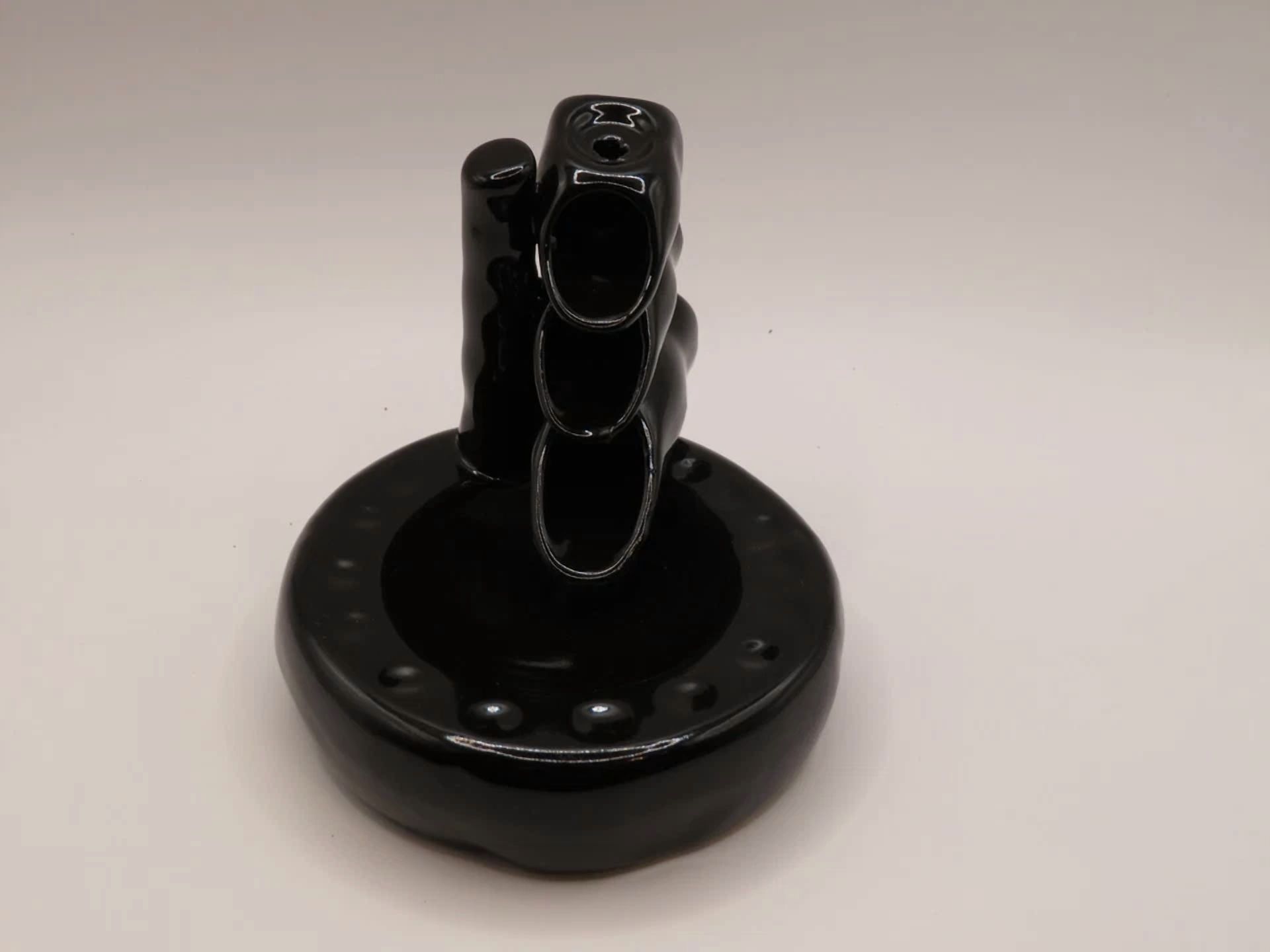 CRESTIN- Medium Waterfall Incense Cone Holder With 20 Incense Cones