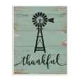 thumbnail image 2 of The Stupell Home Decor Collection Thankful Vintage Windmill Wall Art, 2 of 4