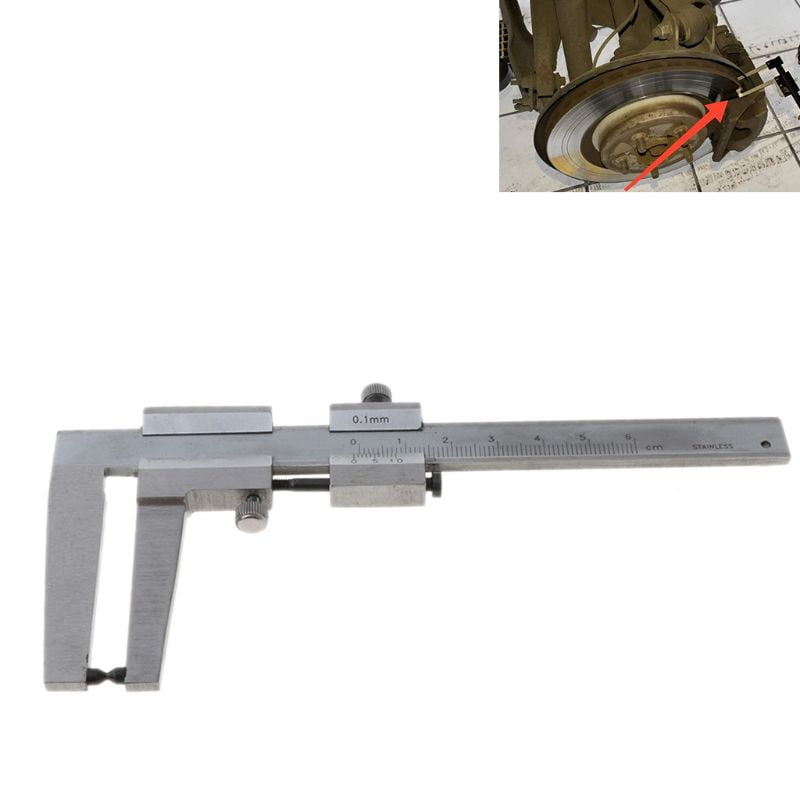 Steel Brake Disc Calipers 0-60mm Verniers Calipers Measuring Gauges Tool
