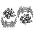 thumbnail image 4 of Practical Greenhouse Clips Greenhouse Accessories Replacement Fixings Clips Z 50pcs W 50pcs, 4 of 6