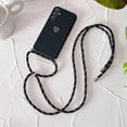 thumbnail image 1 of Funda de teléfono de silicona con cordón cruzado para Samsung Galaxy A21S, A21, A20, A30, A50, A20S, A11, A42, A70, A13, A23, A14, A34, A54, A24, A12 QYM unisex, 1 of 2