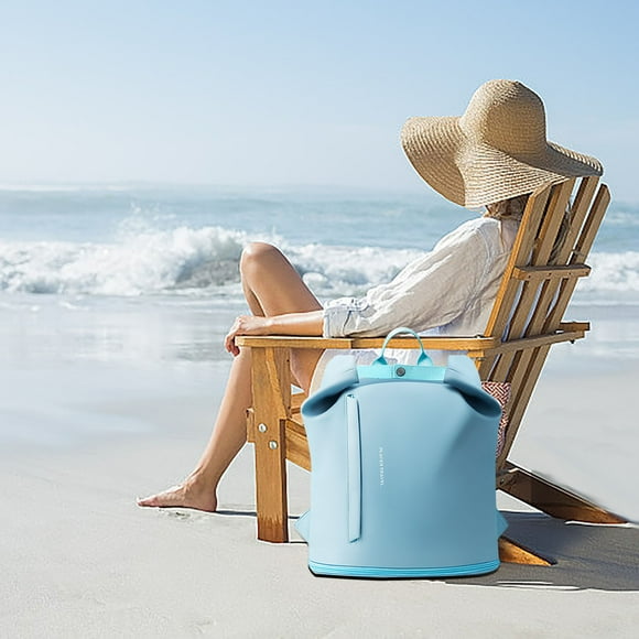 Mochila De Playa Con Compartimentos Para Artículos Húmedos Y Secos, Bolsa Deportiva Grande Para Equipo De Natación, Tela Oxford Resistente Al Agua Para Piscina, Playa Y Gimnasio.,Vsgery